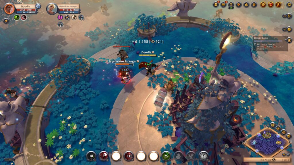 Albion Online combat in the Mists