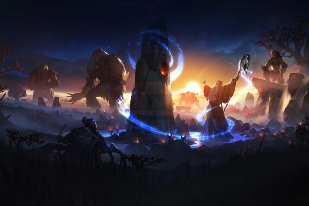 Albion Online Keeper Uprising ritual in the Highlands