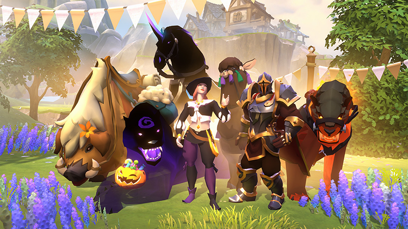 Albion Online Dragonfire güncellemesinden resmî tanıtım görseli